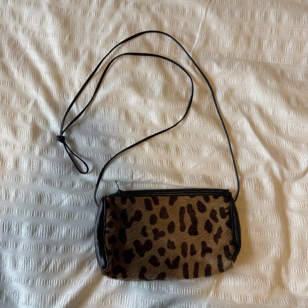 Leopard Print Crossbody Bag